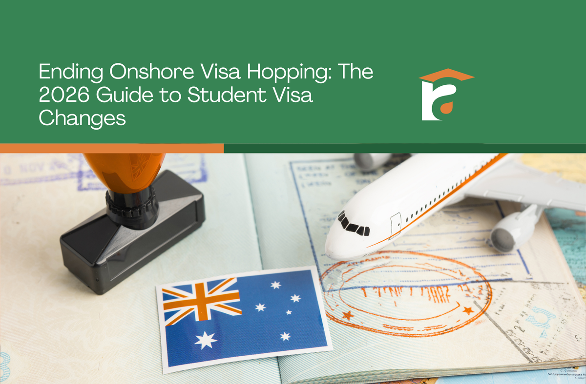 Onshore visa hopping, visitor to student visa 2026, subclass 600 to 500, offshore student application, Australian migration strategy 2026, student visa restrictions, migration consultant Adelaide, 485 to student visa, visa integrity settings, legal migrat