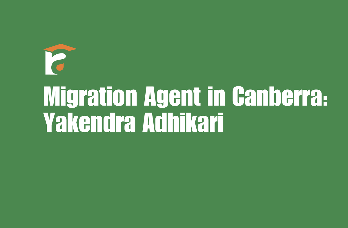 Migration Agent in Canberra Yakendra Adhikari